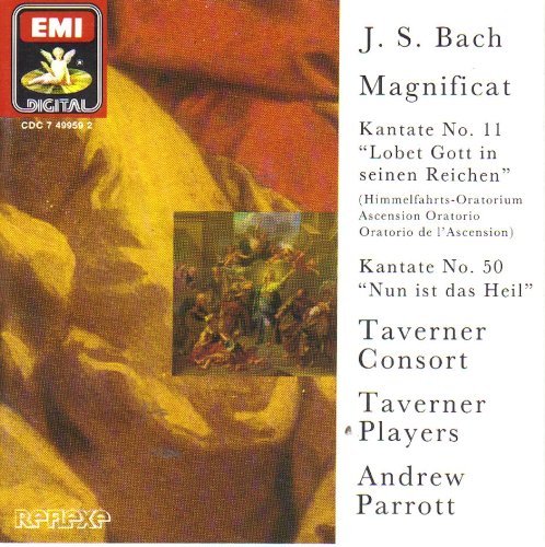 Bach: magnificat, Cantata No.11 & 50 / Parrot, Taverner Consort - CD Emi