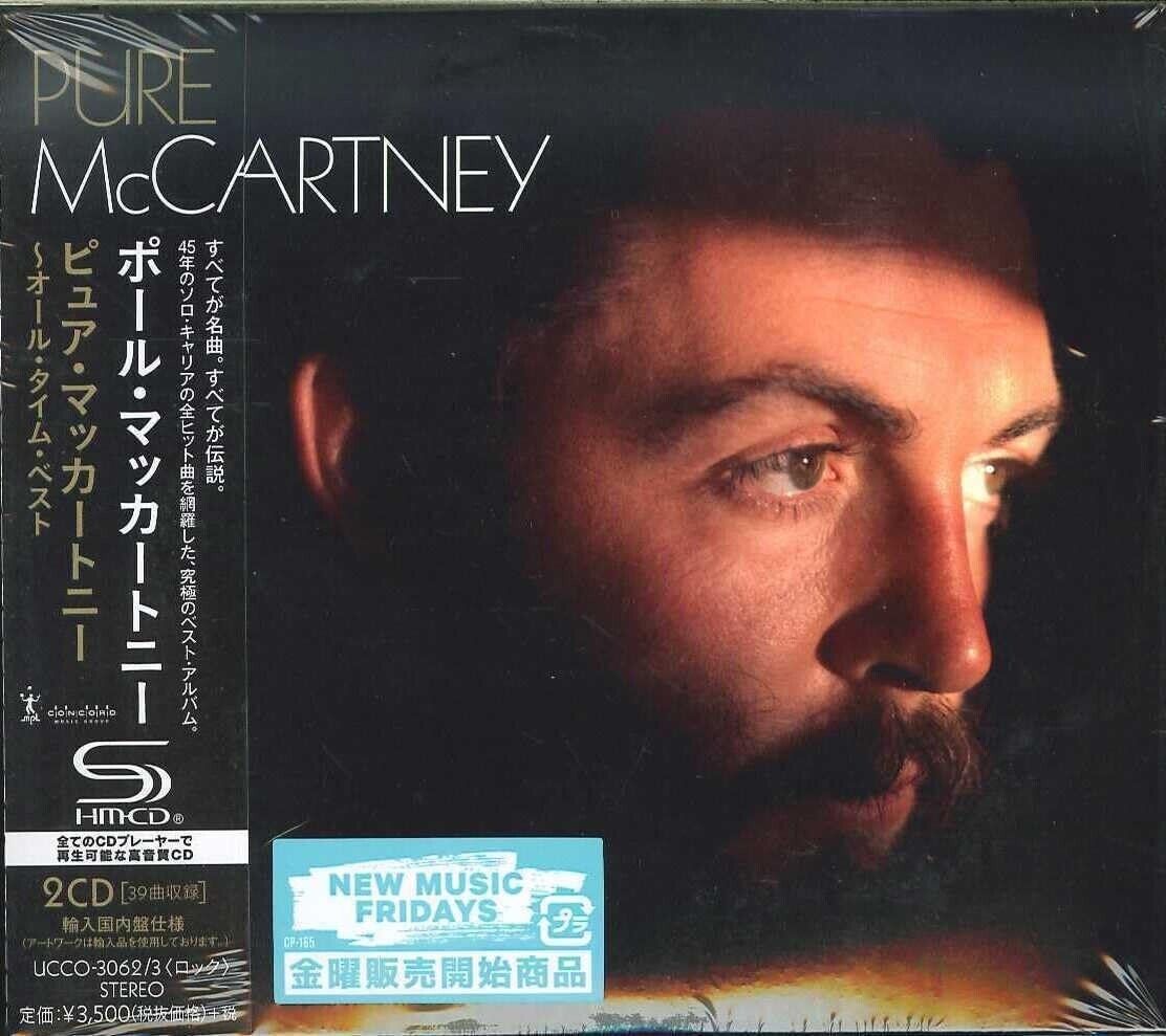 Nuovo 2016 JAPAN PAUL McCARTNEY PURE ALL TIME BEST 2 SHM CD