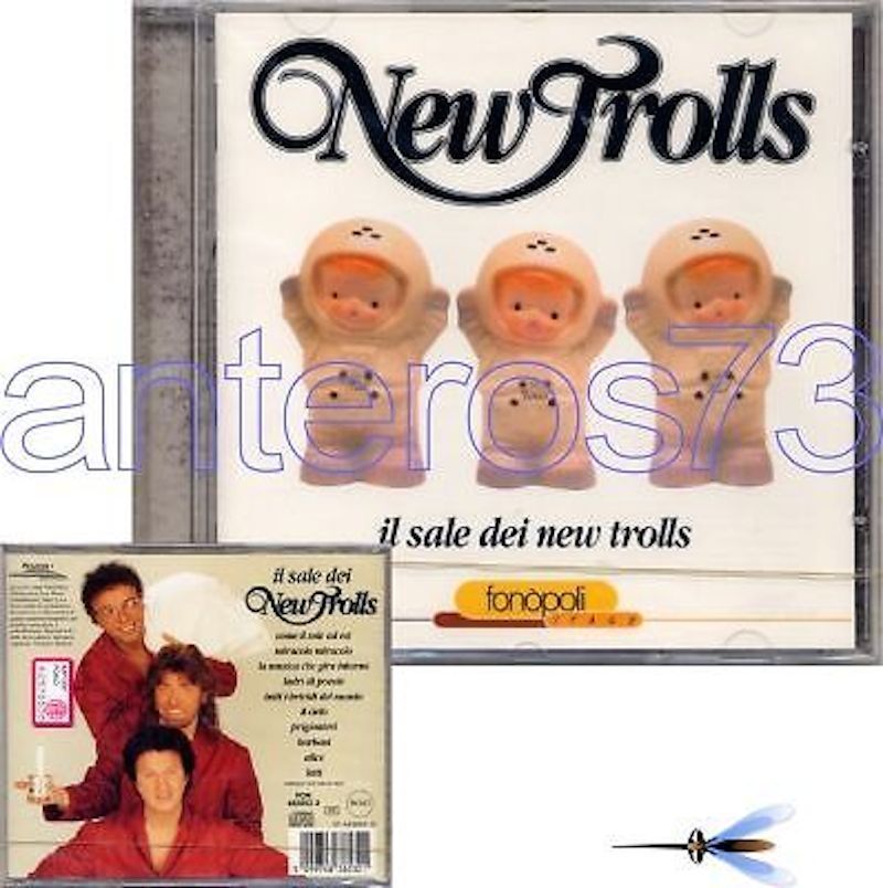 NEW TROLLS "IL SALE DEI..." RARO CD - RENATO ZERO