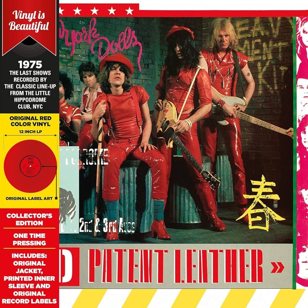 Red Patent Leather (  red vinyl )