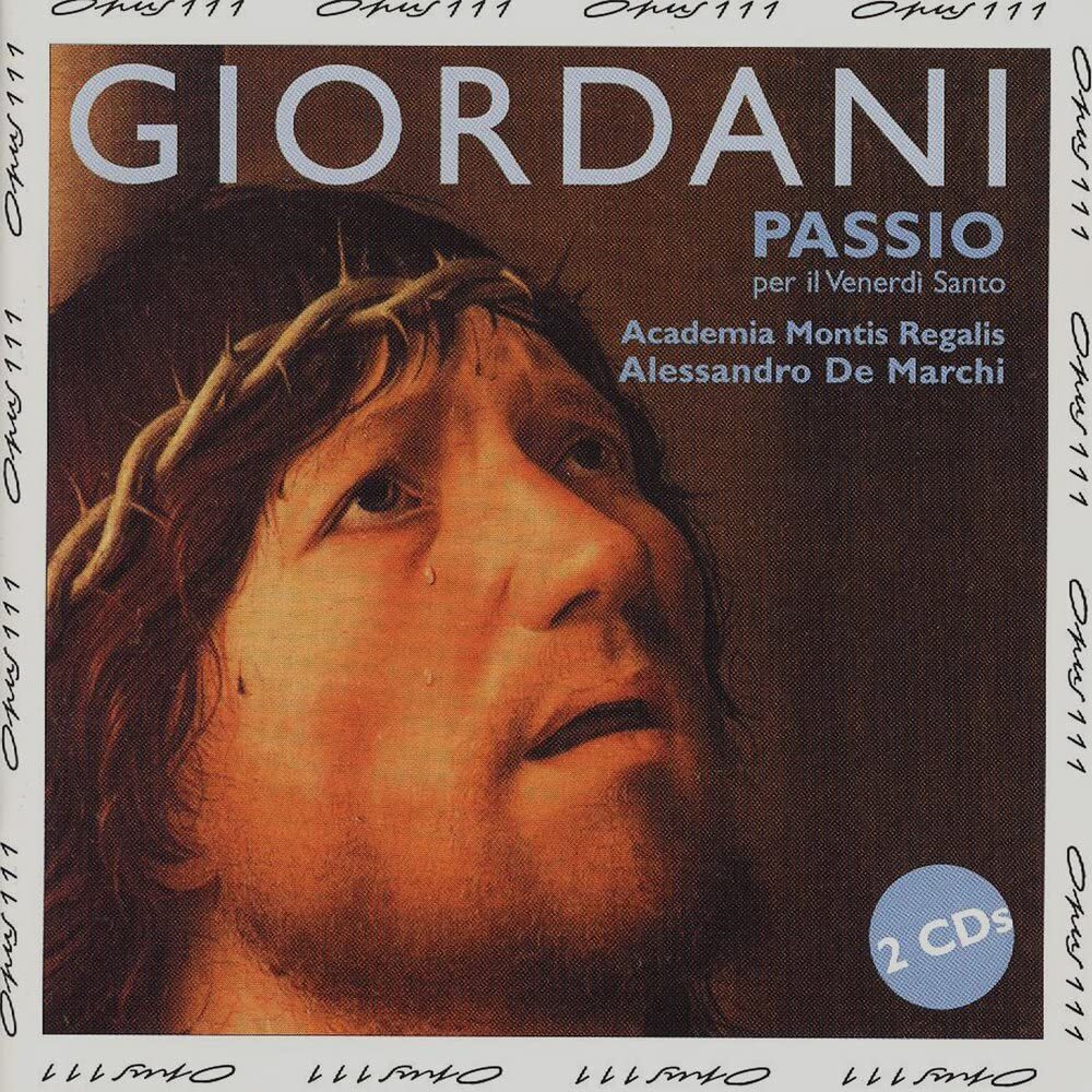 Giordani:  Passione Per Il Venerdi Santo - CD