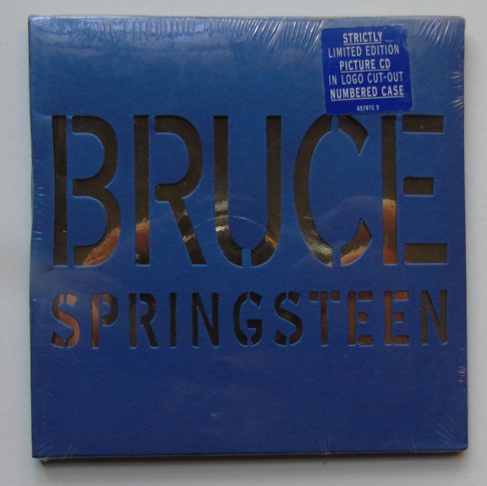 Bruce Springsteen Human Touch Cd-Sgl UK fotodisco copertina stampata sigillata