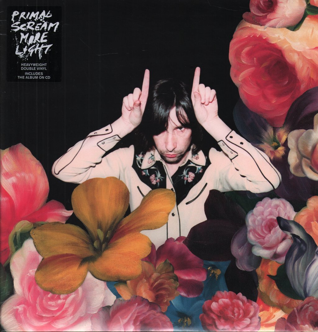 PRIMAL SCREAM MORE LIGHT DOUBLE LP VINYL 2 LP set still sealed in gatefold sleev