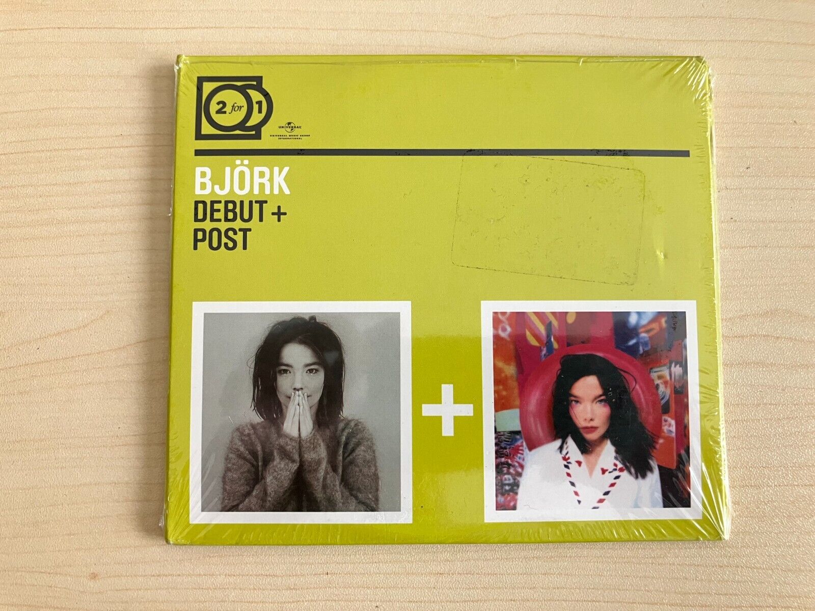 Bjork _ Debut + Post _ 2 X CD Album digipak _ 2009 Universal SIGILLATO SEALED