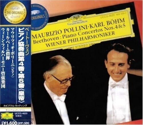 MAURIZIO POLLINI-BEETHOVEN: CONCERTO PER PIANOFORTE N. 4 & 5 EMPEROR - CD Gia...