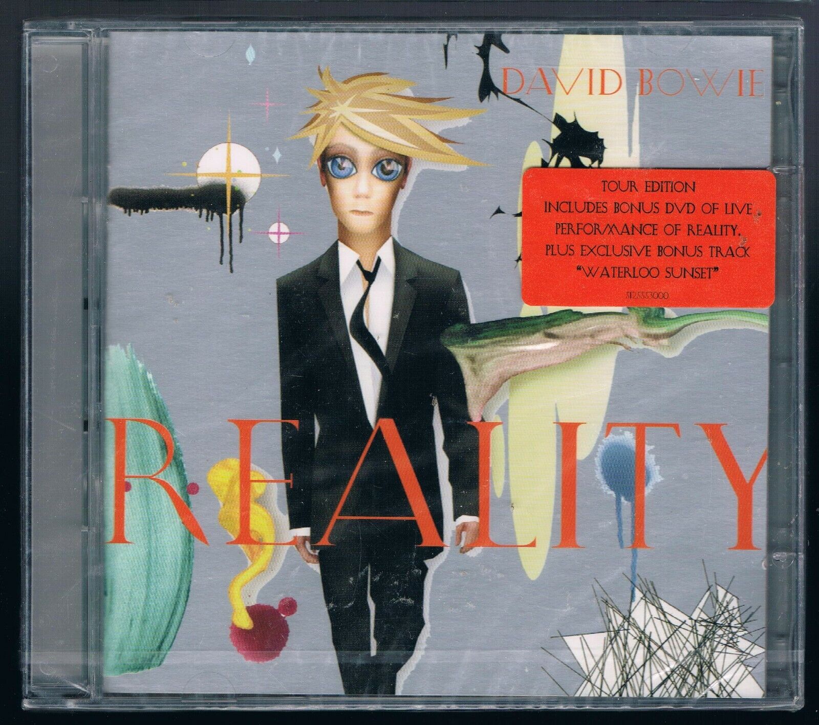 DAVID BOWIE REALITY CD + BONUS DVD TOUR EDITION F.C.  SIGILLATO!!!