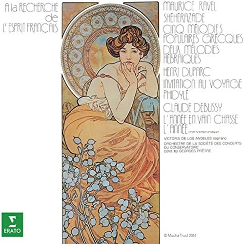 VICTORIA DE LOS ANGELES, JEORGES PRETRE-Ravel: Sheherazade Etc.- CD giappones...