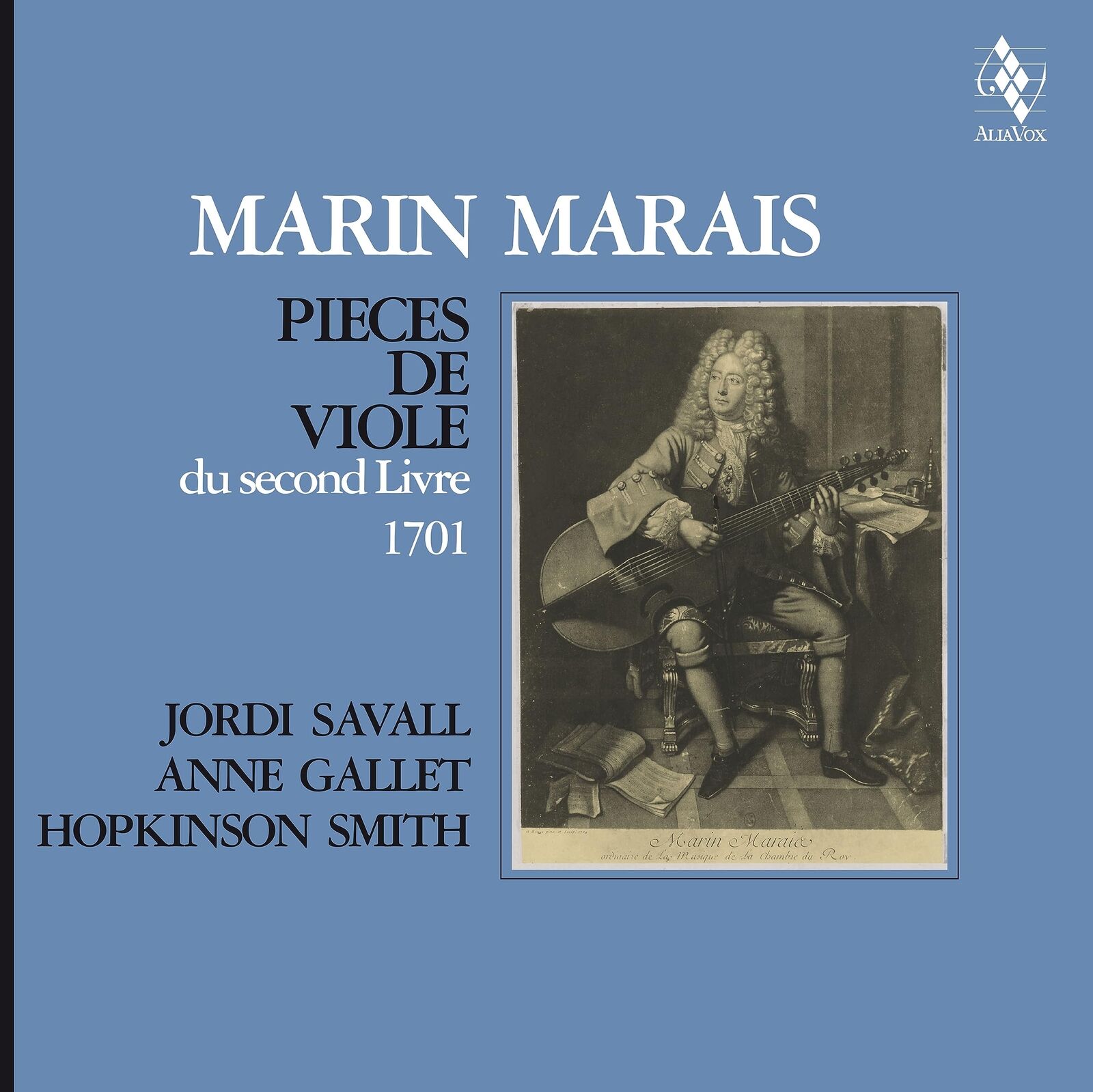 Jordi Savall Pièces de Viole du Second Livre, 1701 (Ltd. Edition) (Vinyl LP)