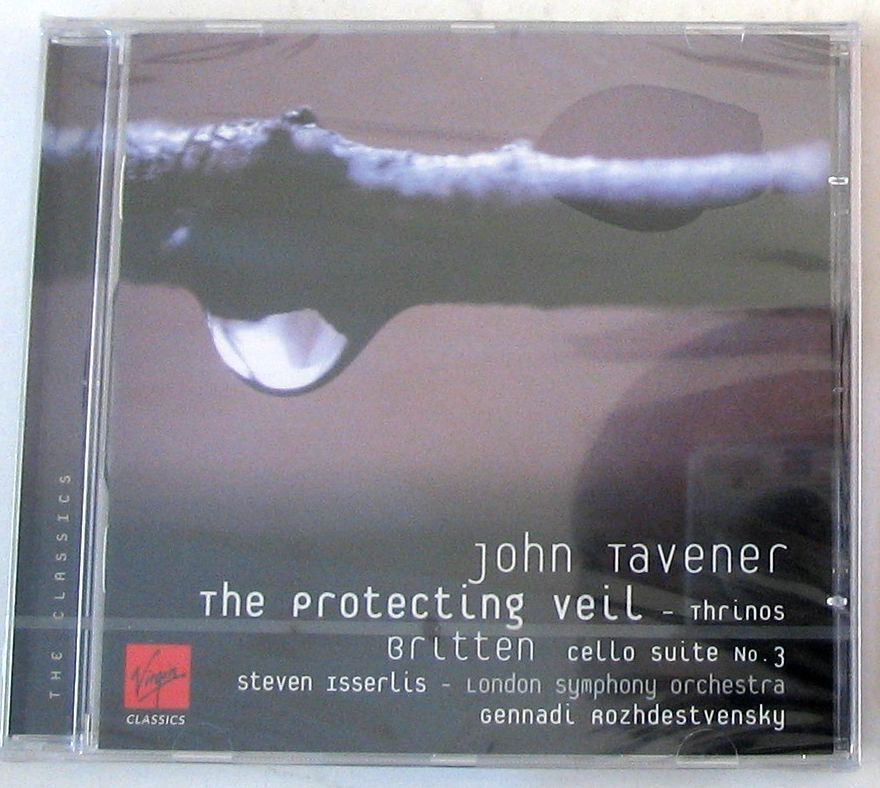TAVERNER / BRITTEN - THE PROTECTING VEIL - ROZHDESTVENSKY - CD Sealed