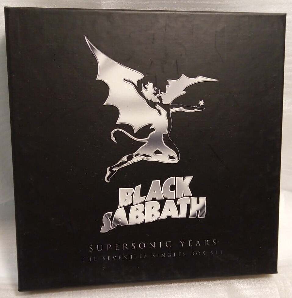 Black Sabbath – Supersonic Years: The Seventies Singles Box Set 10 x 7" Mint
