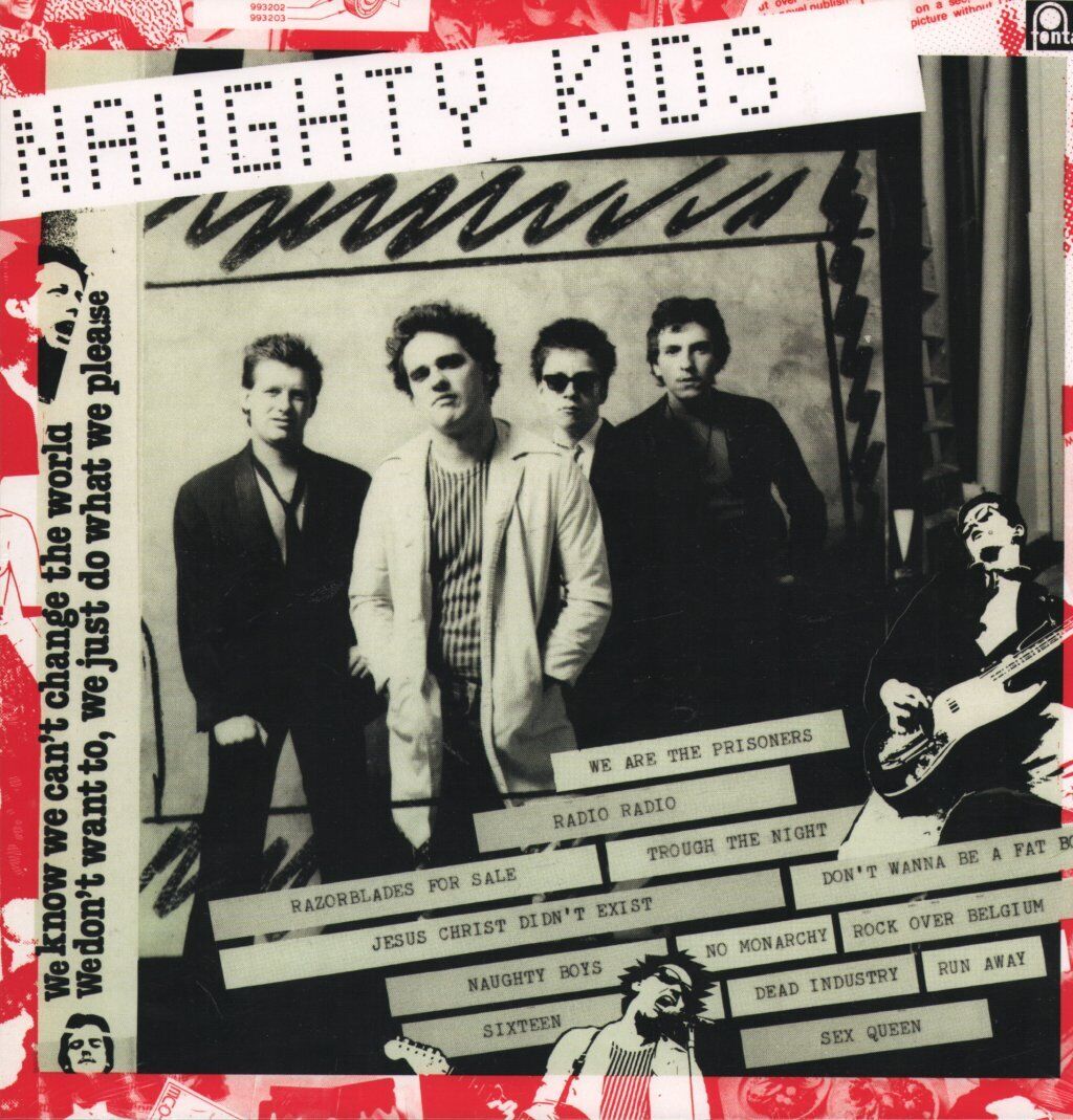 Kids (Punk) Naughty Kids LP vinyl Europe Radiation Reissues 2020 reissue RAD8003
