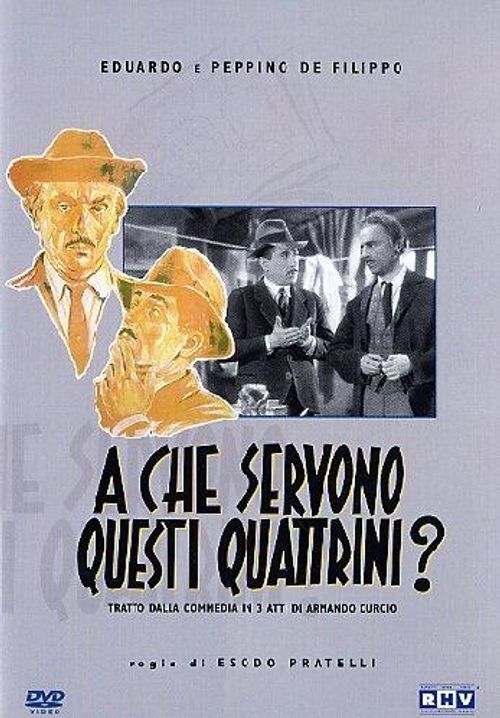 Dvd A Che Servono Questi Quattrini?