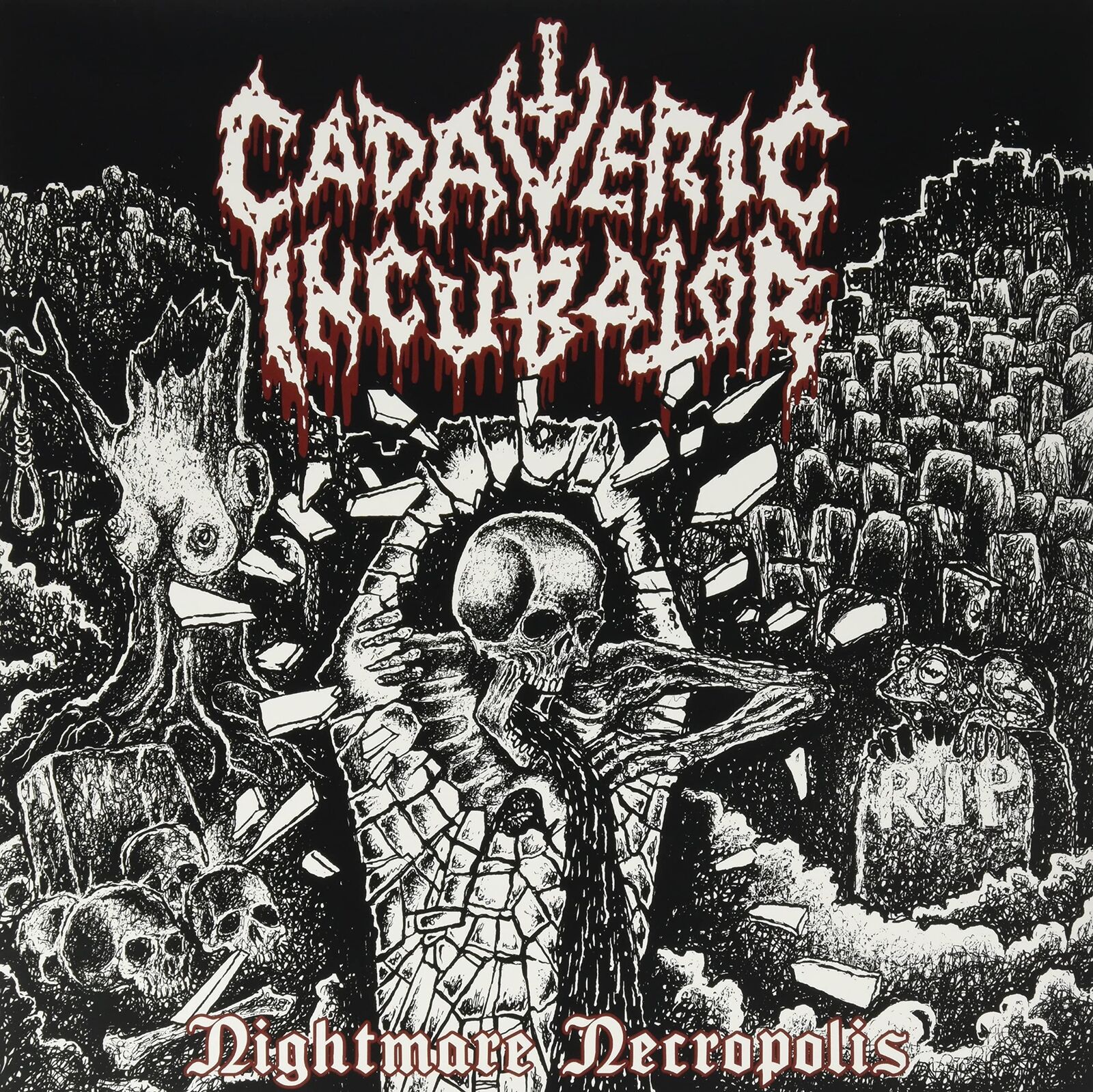Cadaveric Incubator Nightmare Necropolis (Vinyl LP) 12" Album