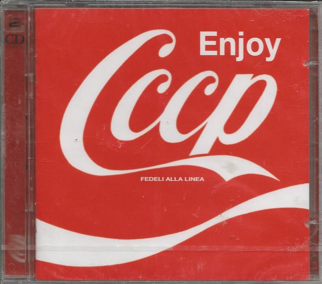 CCCP - RARO 2 CD FUORI CATALOGO CELOPHANATO " ENJOY CCCP "