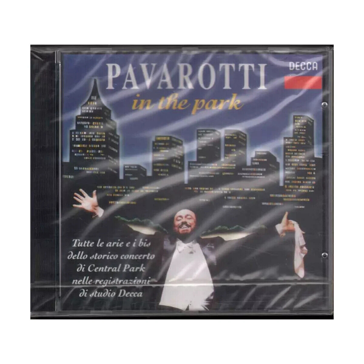 Luciano Pavarotti- Pavarotti In The Park  - CD,Decca ‎4432202 Sigillato,Sealed