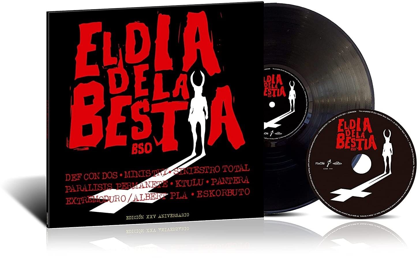 LP BSO "EL DIA DE LA BESTIA -VINILO + CD-". Nuovo