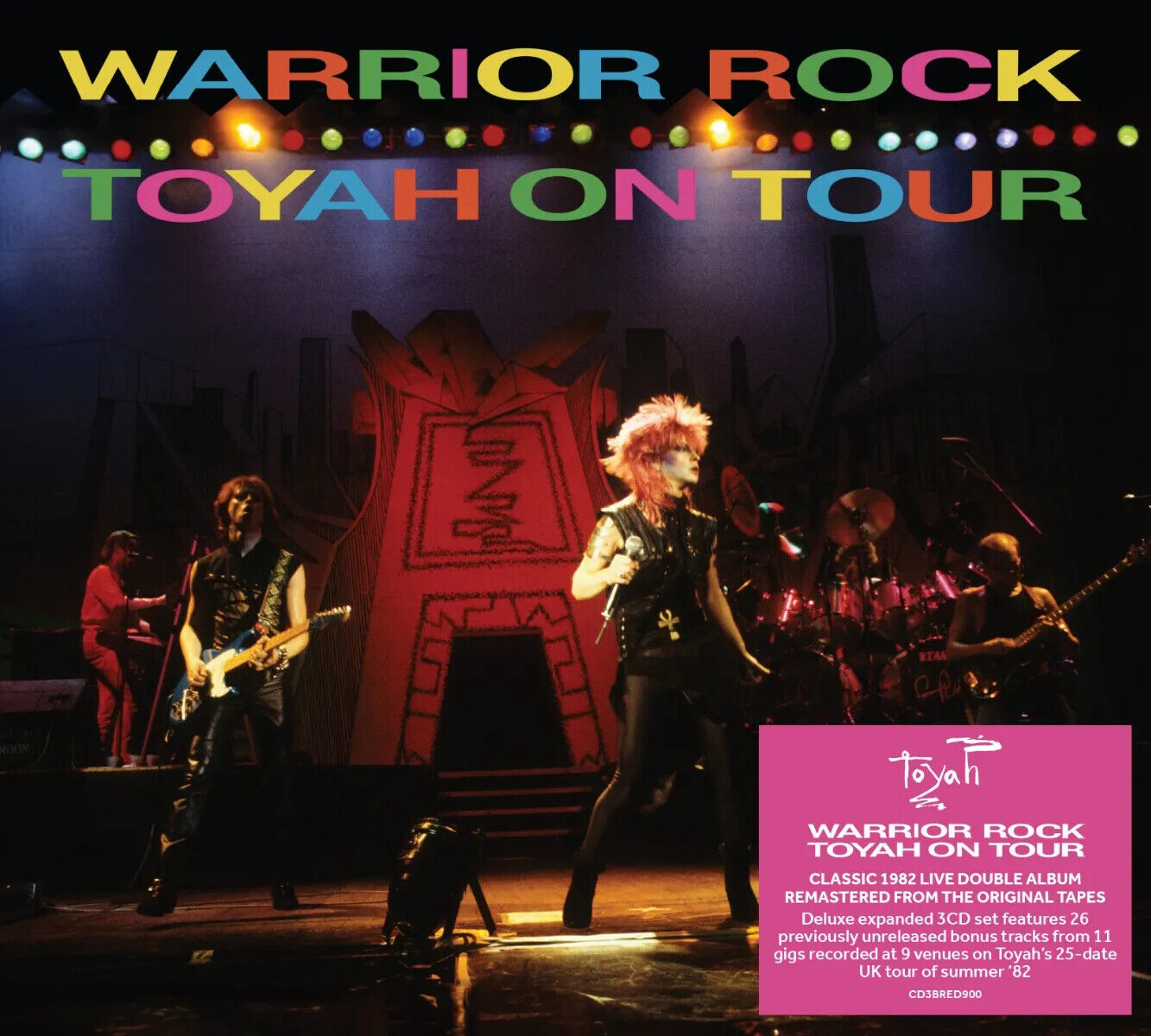 Toyah Warrior Rock - Toyah On Tour (CD) Expanded  Box Set