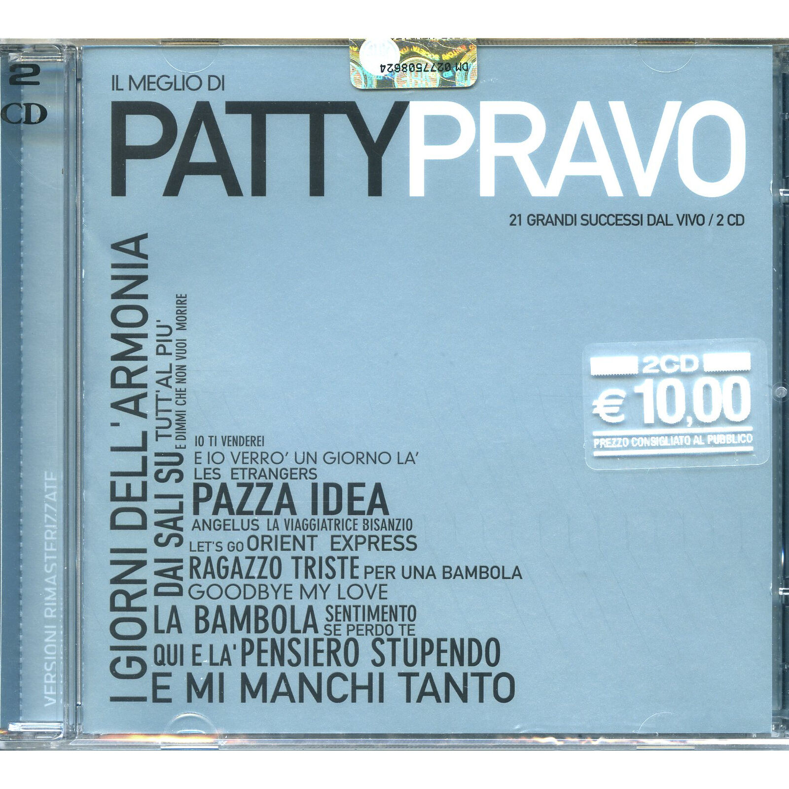 Il Meglio Di Patty Pravo (Cd)