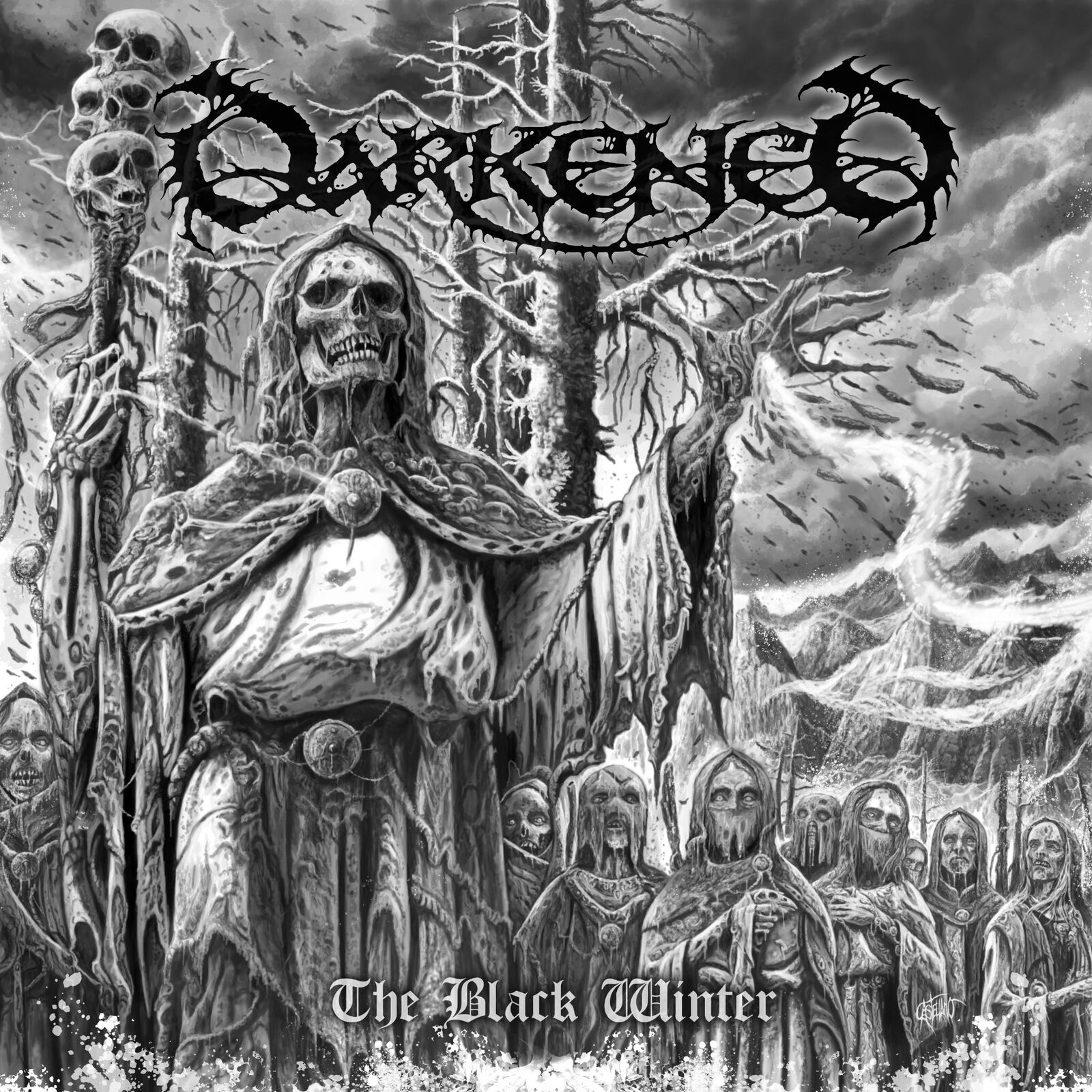 Darkened The Black Winter (CD) Album (Jewel Case)