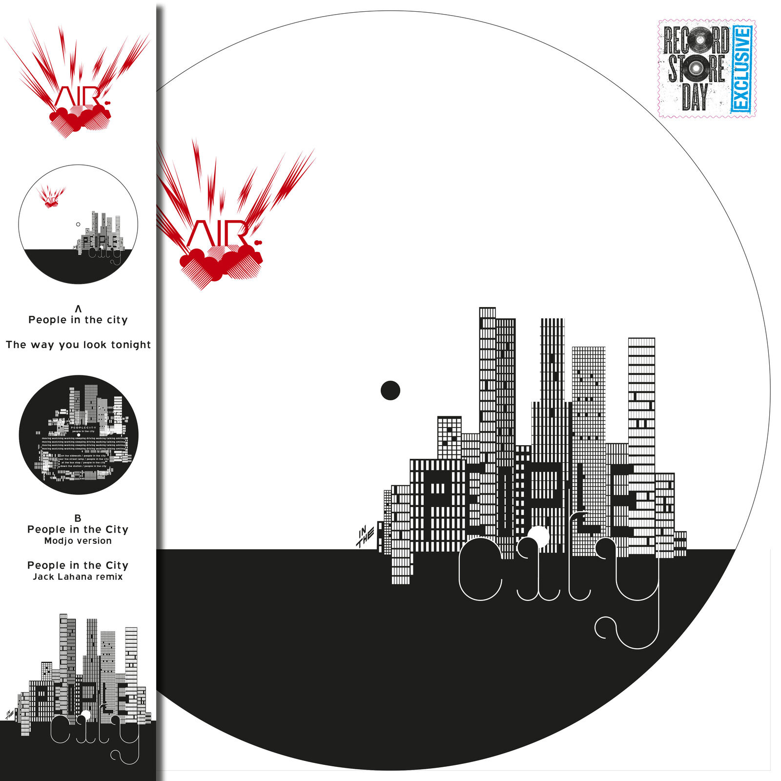 Air - People In The City - Vinile (rsd 2021 - picture disc -  limited edition)