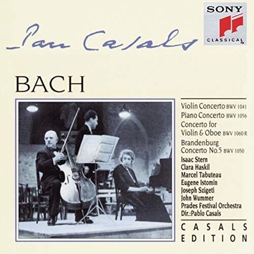 Bach: Concerto Per Violino BWV 1041, Per Pianoforte BWV 1056 / Pablo Casals, Isa