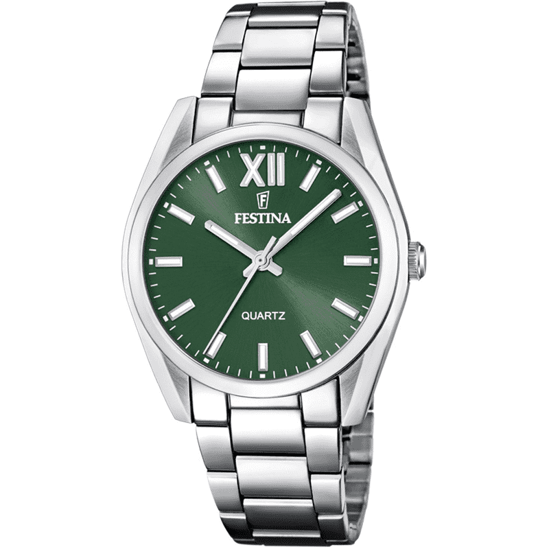Orologio Unisex Festina F 20622/4 Solo Tempo Con Quadrante Verde