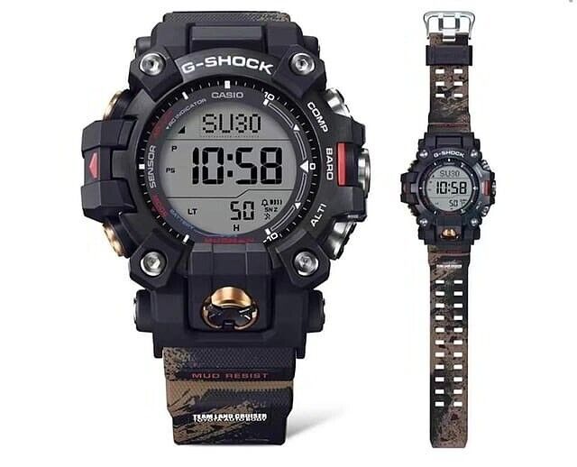CASIO G-SHOCK MUDMAN LIMITED TOYOTA LAND CRUISER  GW-9500TLC-1ER GARANZIA ITALIA