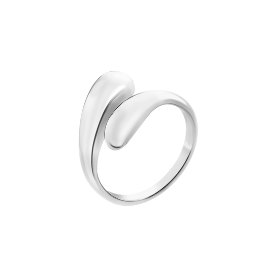 Anello Donna Lotus Style LS2441/2/116 In Acciaio Contrarié A Goccia