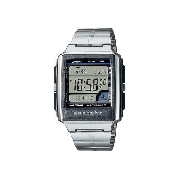 Casio Orologio Digitale Quarzo Uomini Con Cinturino In Acciaio Inox Wv-59rd-1aef