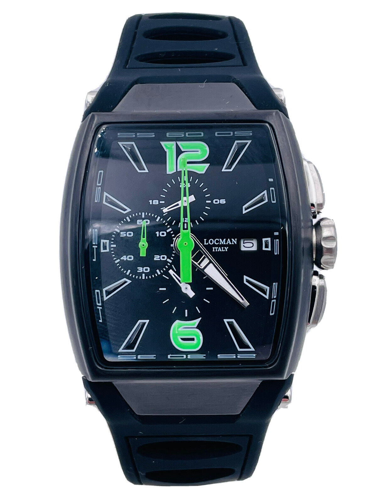 Orologio Locman Tremila Crono 550KKGK/575 Titanio/Gomma  Scontatissimo Nuovo