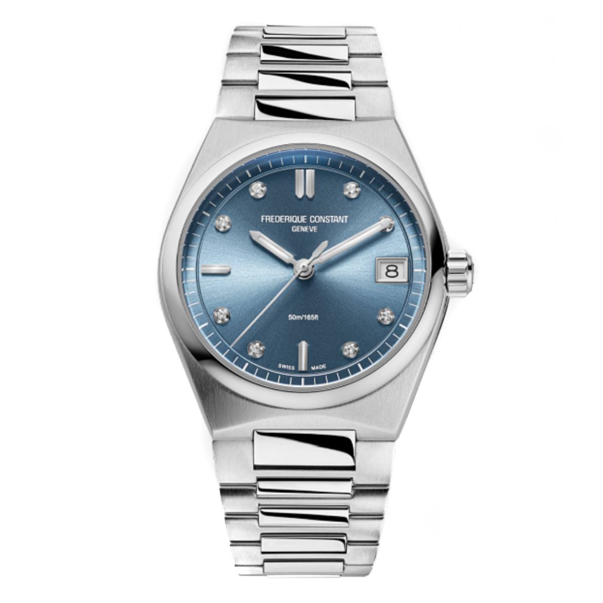Orologio Frederique Constant Highlife Ladies Azzurro Diamanti FC-240LND2NH6B