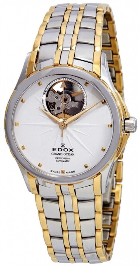 EDOX Grand Ocean Open Heart 85013-357J-AID Orologio Donna Meccanico