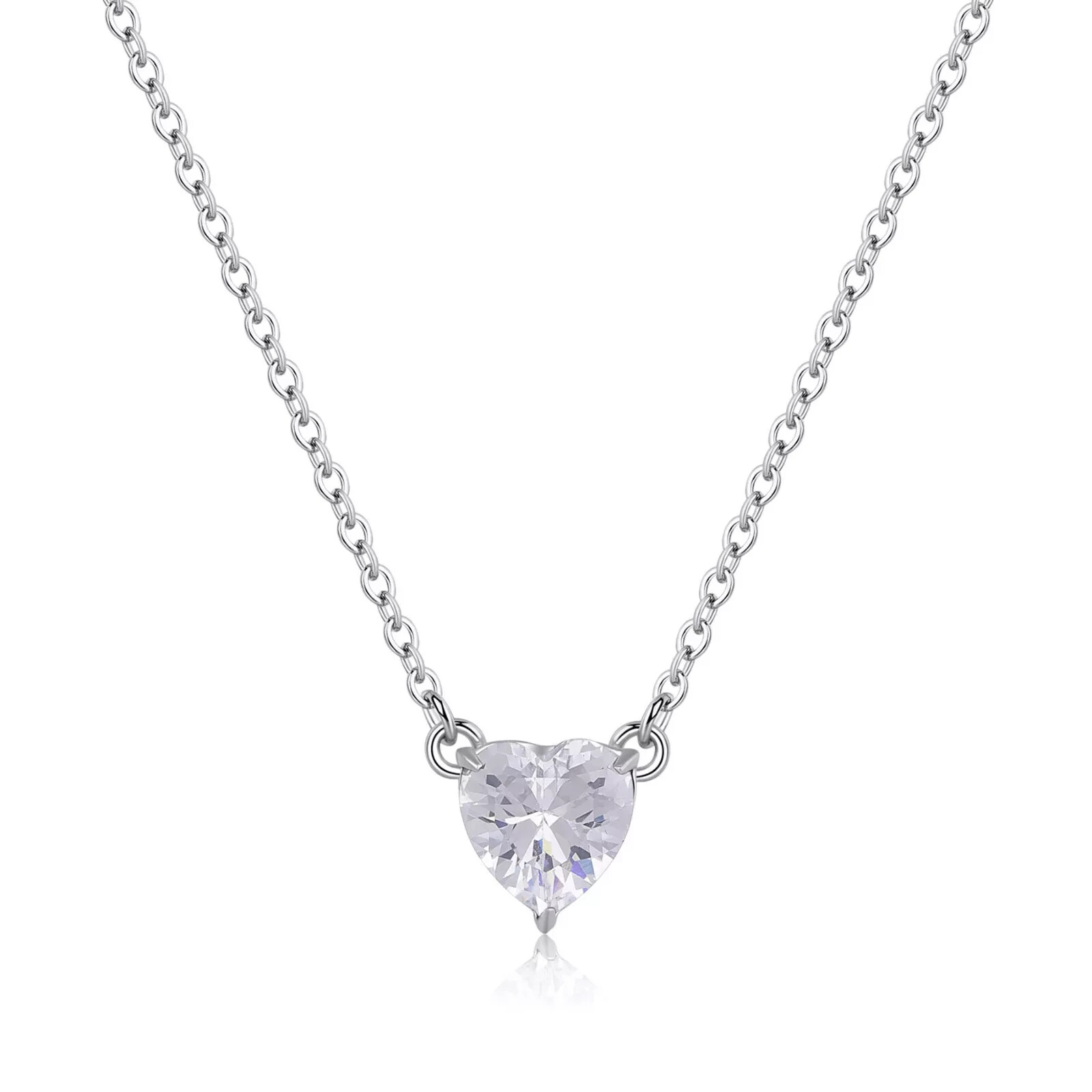 Sagapo Collana Girocollo con Cristallo Cuore Sagapò SDZ56 S'agapo