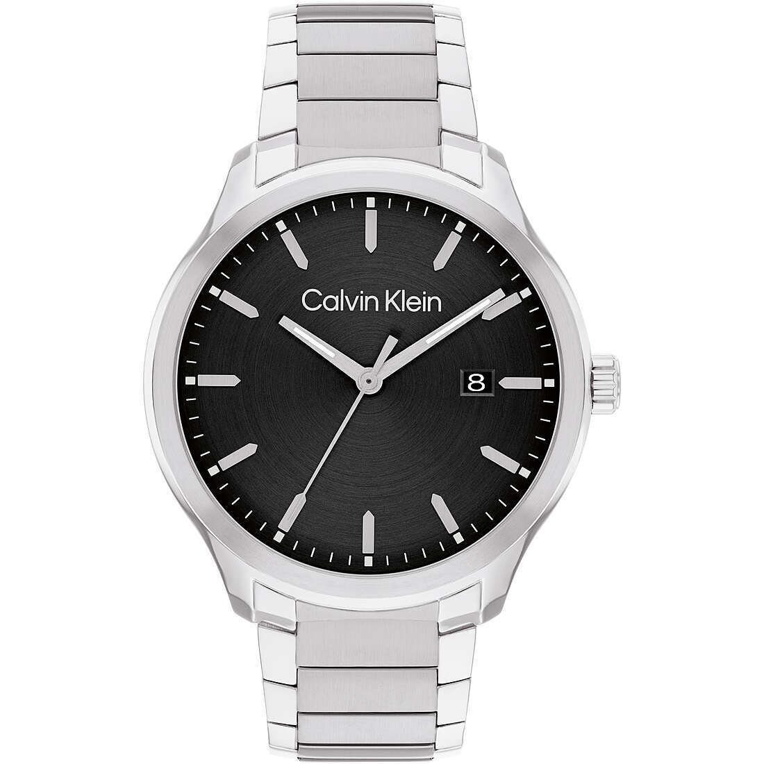 Orologio Uomo CK CALVIN KLEIN ARCHITECTURAL 25200348 Bracciale Acciaio Nero
