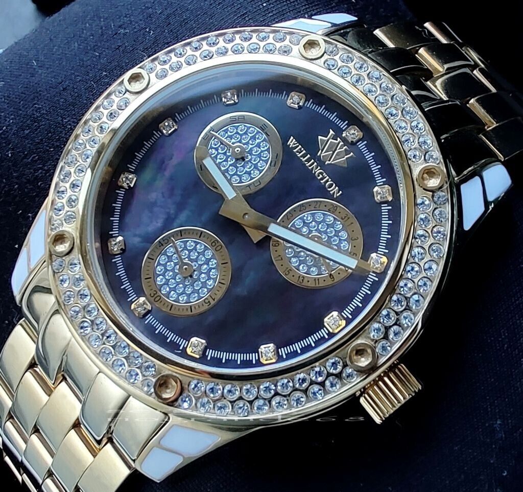 Orologio Day-Date Donna Wellington Mataura Cal. Epson Seiko VD76A - NUOVO