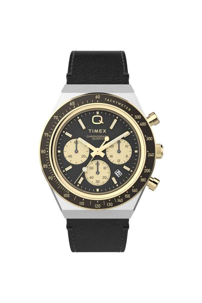 Timex Q Cronografo Retrò Uomo 40mm Orologio TW2W64300