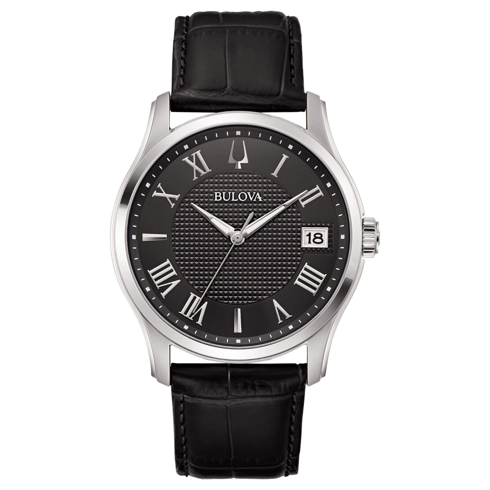 Orologio Uomo Bulova Wilton Solo Tempo Ref. 96B390 Rivenditore Autorizzato