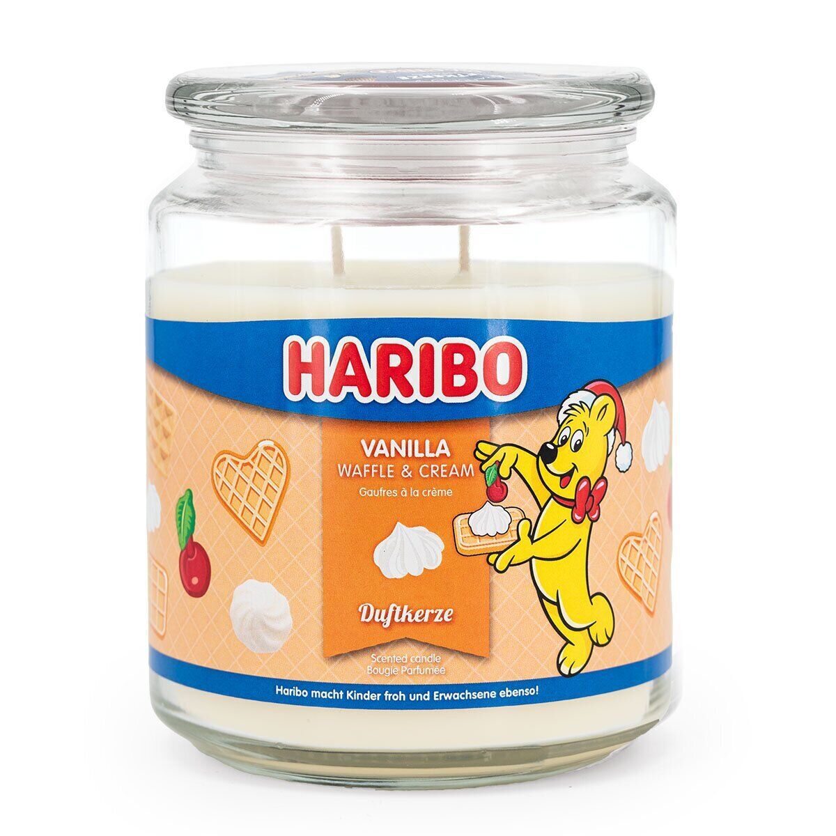 VANILLA WAFFLE CREAM - CANDELA PROFUMATA HARIBO 510GR.
