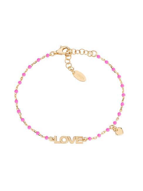 BRACCIALE DONNA AMEN amore bracciale in argento Oro ND  scelta=P Oro BRSMLOGF1.O