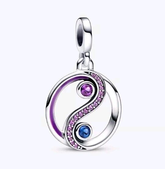 PANDORA, Charm Meddallion Yin & Yang Pandora ME 792307C01