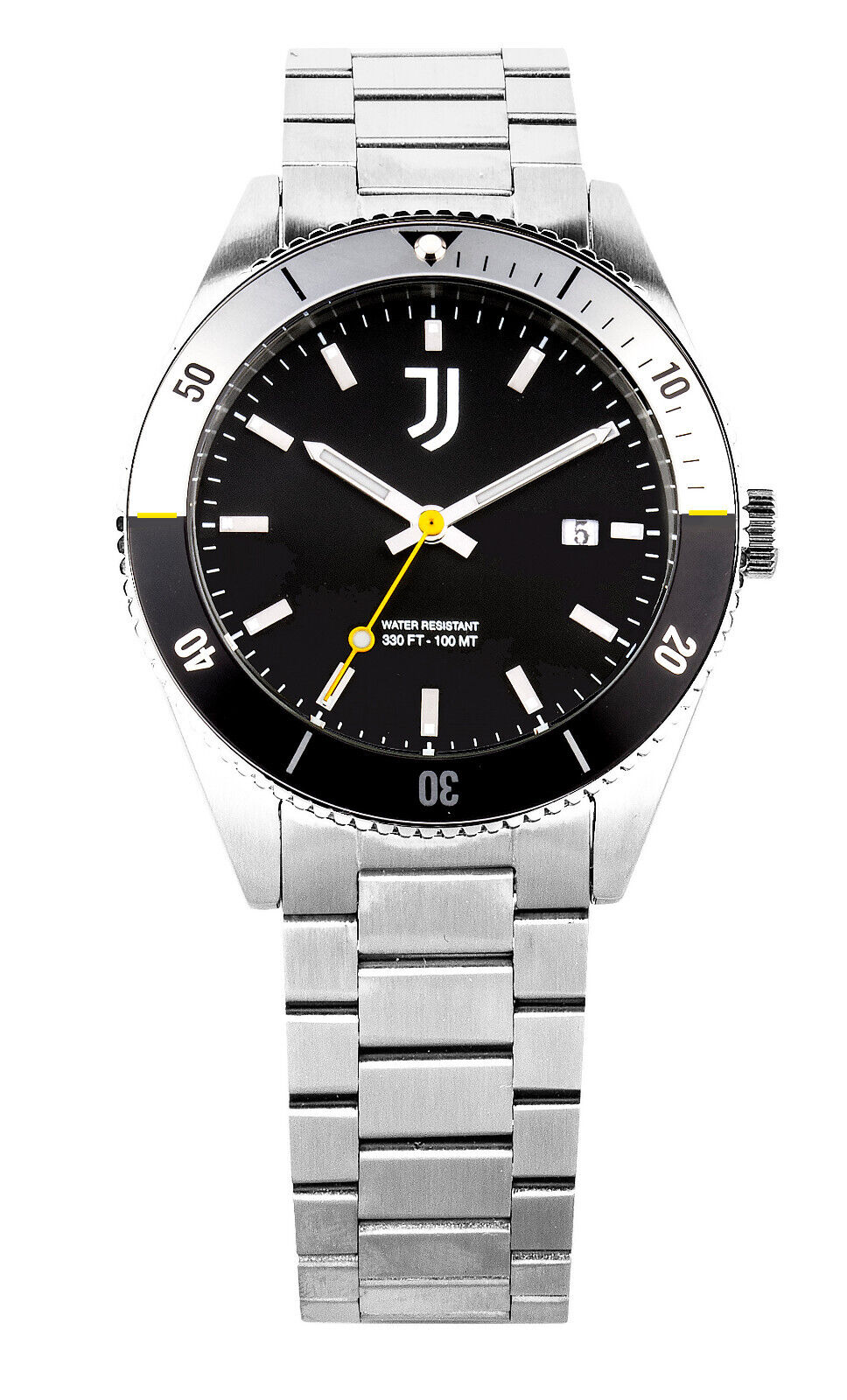 Orologio Ufficiale Juventus F.C. Sub bianconero 100M Ref. P-J7469UN1 Riv. Autor.