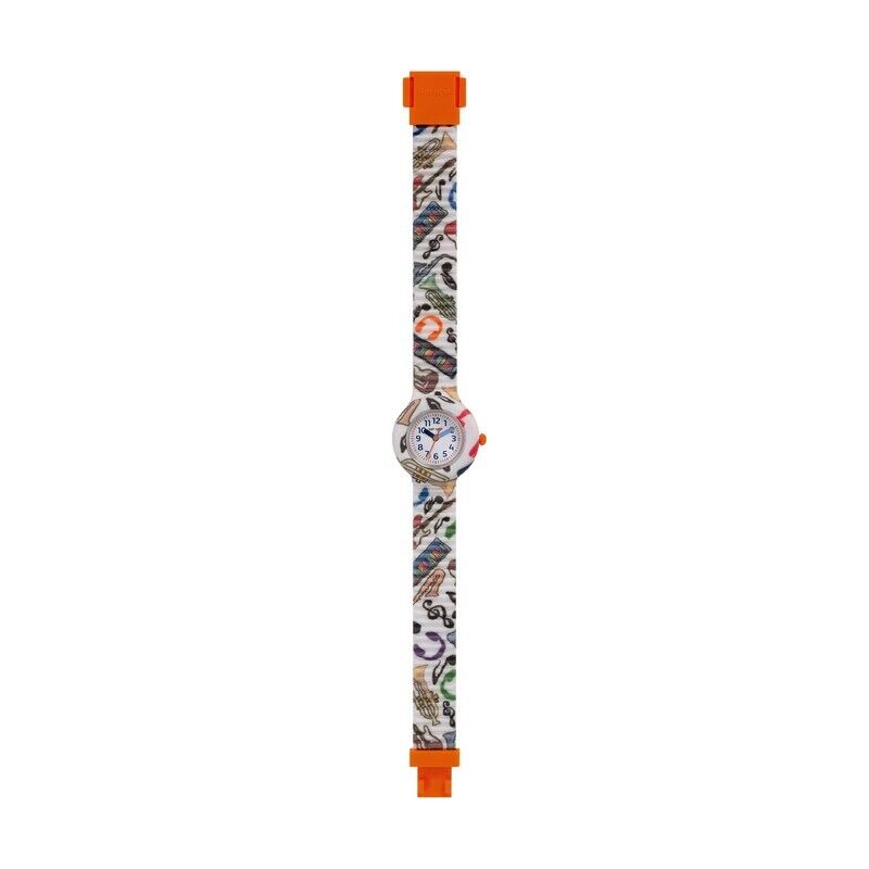 Orologio ragazzo Hip Hop Kids Fun multicolor HWU1239 solo tempo cassa e cinturin