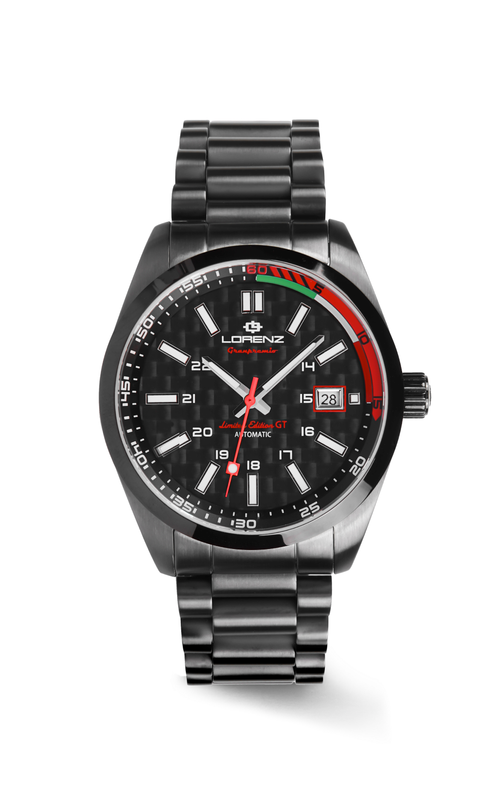 Orologio Lorenz Granpremio Limited Edition 030259GT Watch Automatico Acciaio