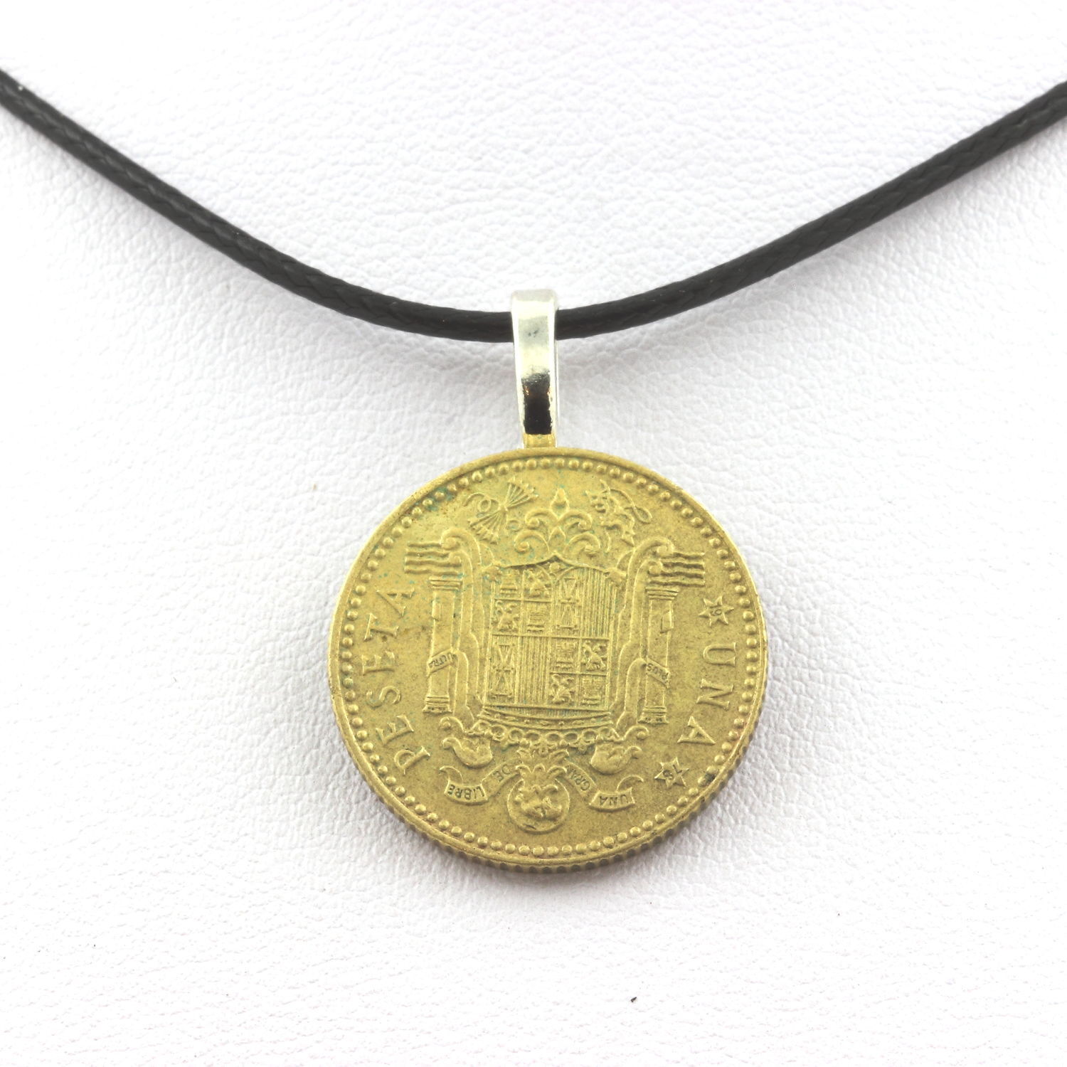 Collezione Di Minerali. Collana Moneta Spagna 1 Peseta Juan Carlos I Co