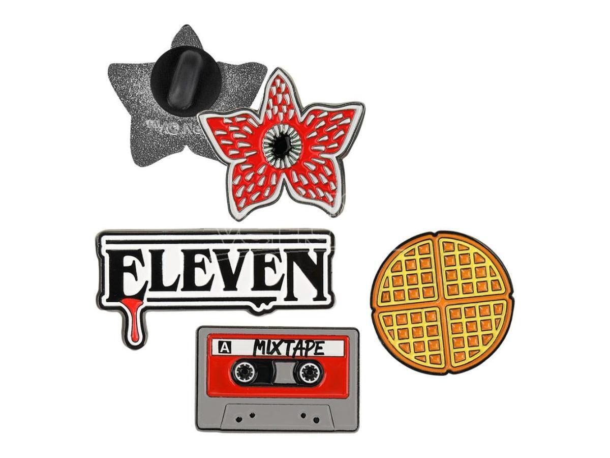Stranger Things Pins 4-Pack Season 1 Cinereplicas