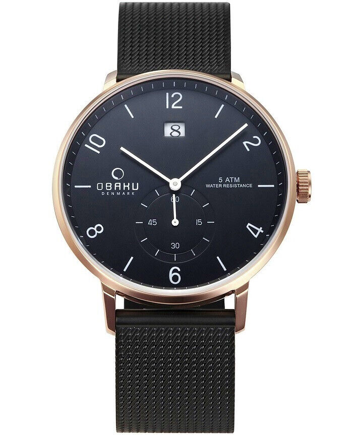 Obaku Rislen V190GDVBMB Orologio Uomo Al quarzo
