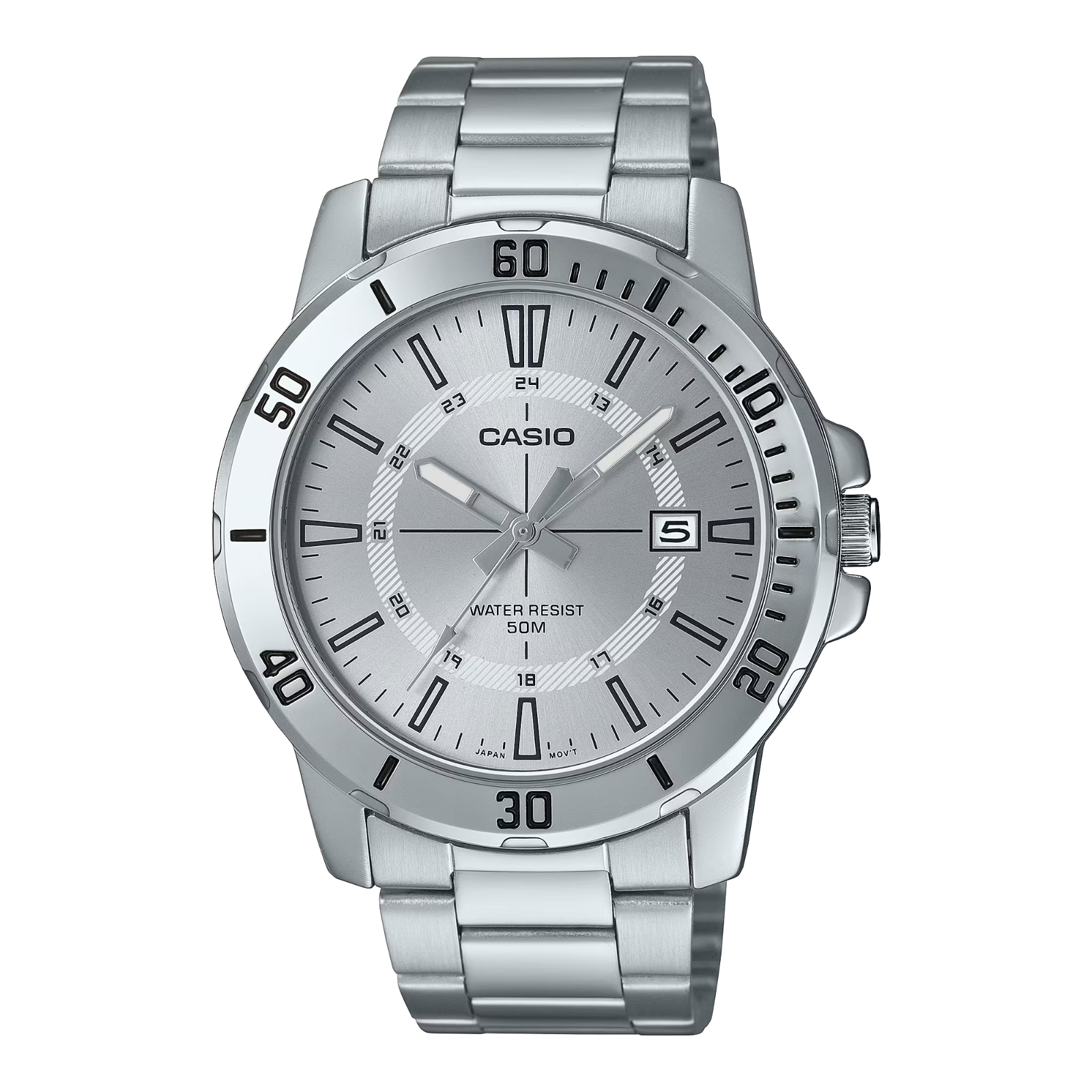 CASIO MTP-VD01D-7CVUDF OROLOGIO UOMO ACCIAIO DATA 43mm SOTTOCOSTO