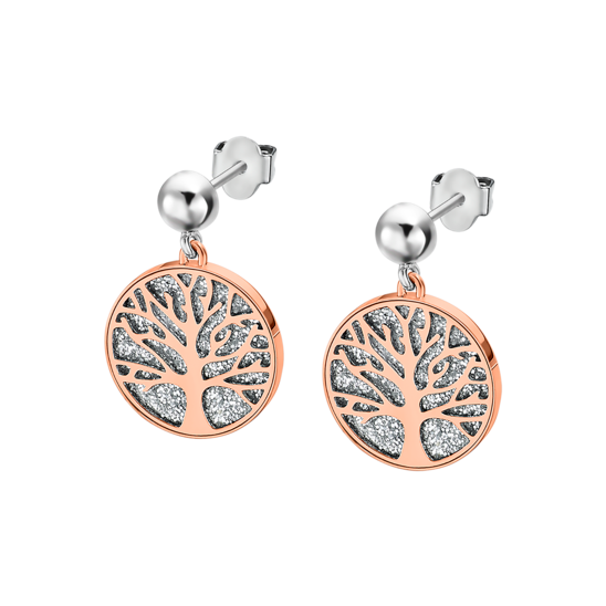 Orecchini Donna Lotus Style Pendenti Con Albero Della Vita LS2225/4/2