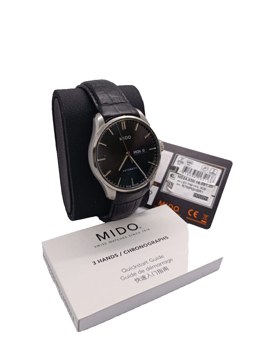 Orologio Uomo Mido Belluna Automatic Black Dial Men's 42mm M024.630.16.051.00