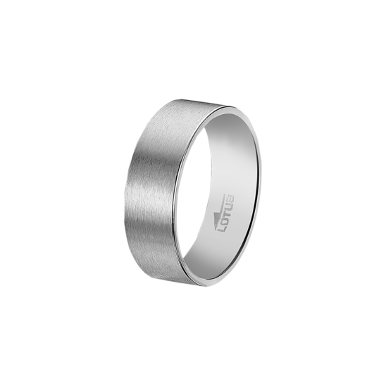 Anello Uomo Lotus Style LS2397/3/128 In Acciaio Satinato Tipo Fascia Misura 28